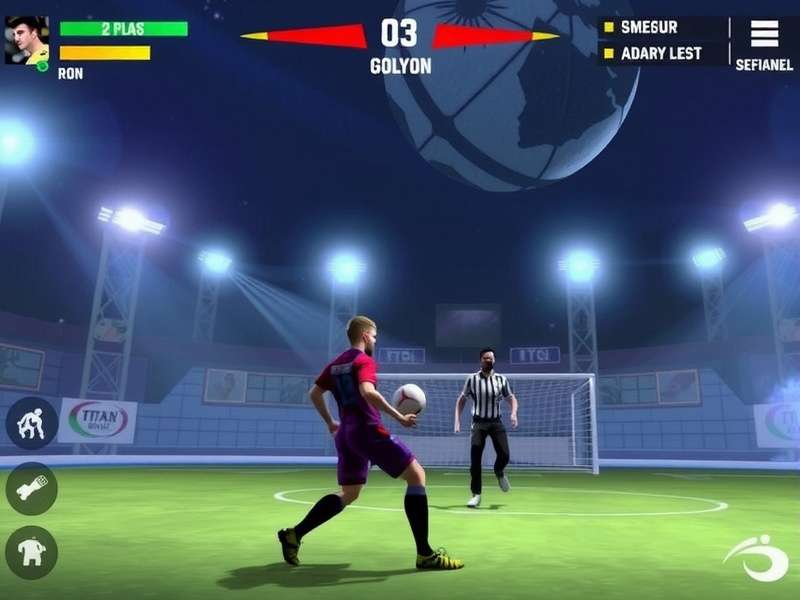 Titans Handball Showdown gameplay screenshot