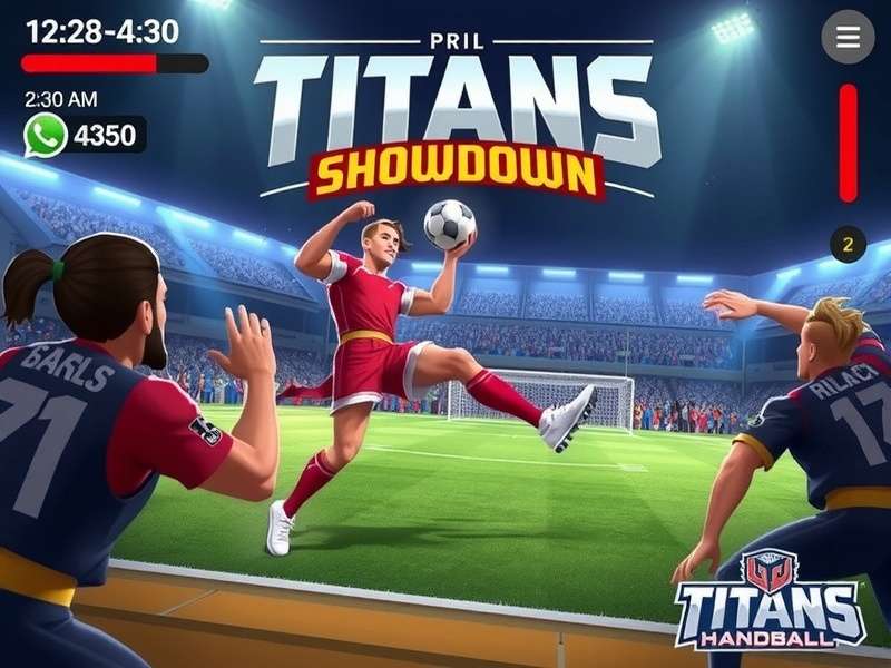 Titans Handball Showdown community event